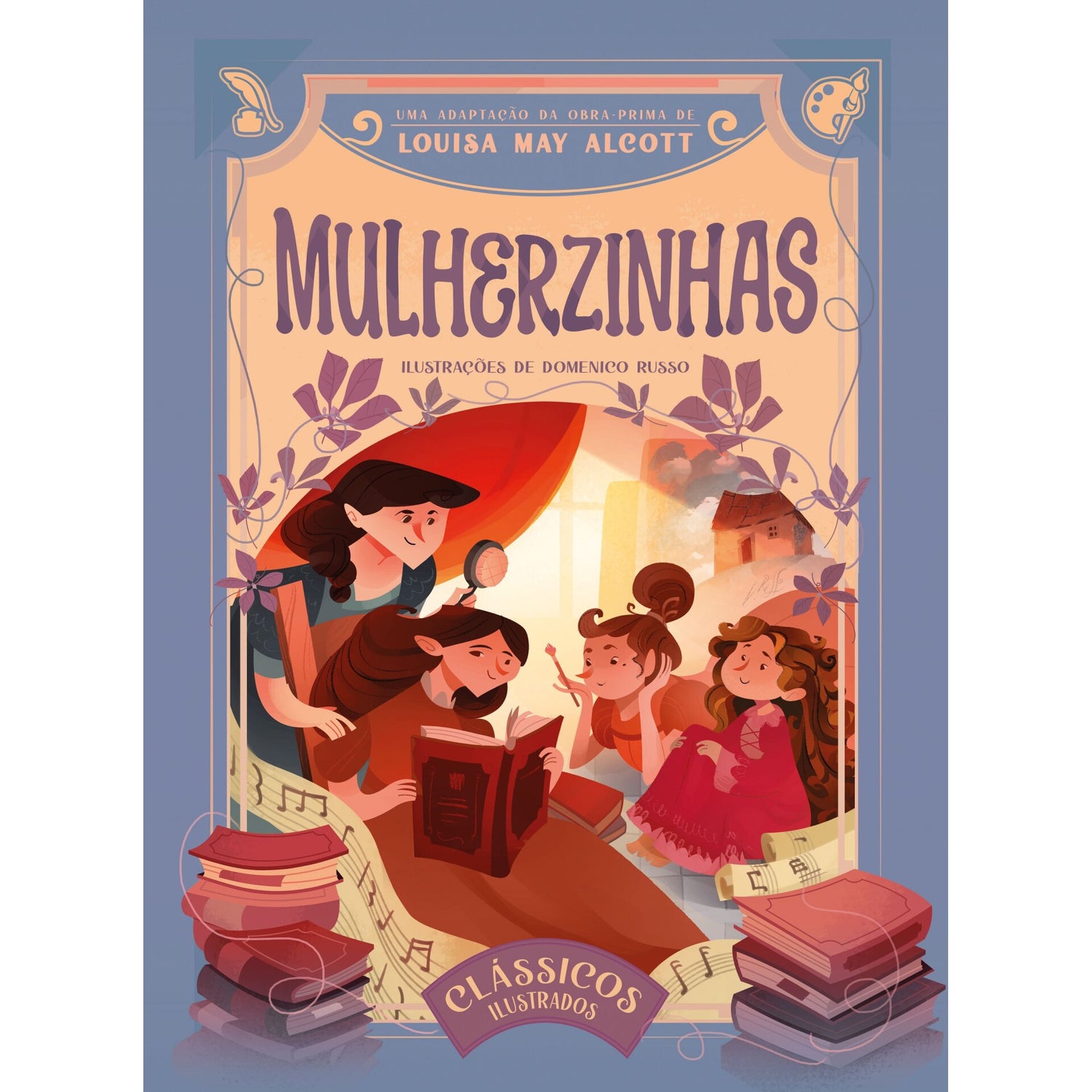 Clássicos Ilustrados: Mulherzinhas de Louisa May Alcott;