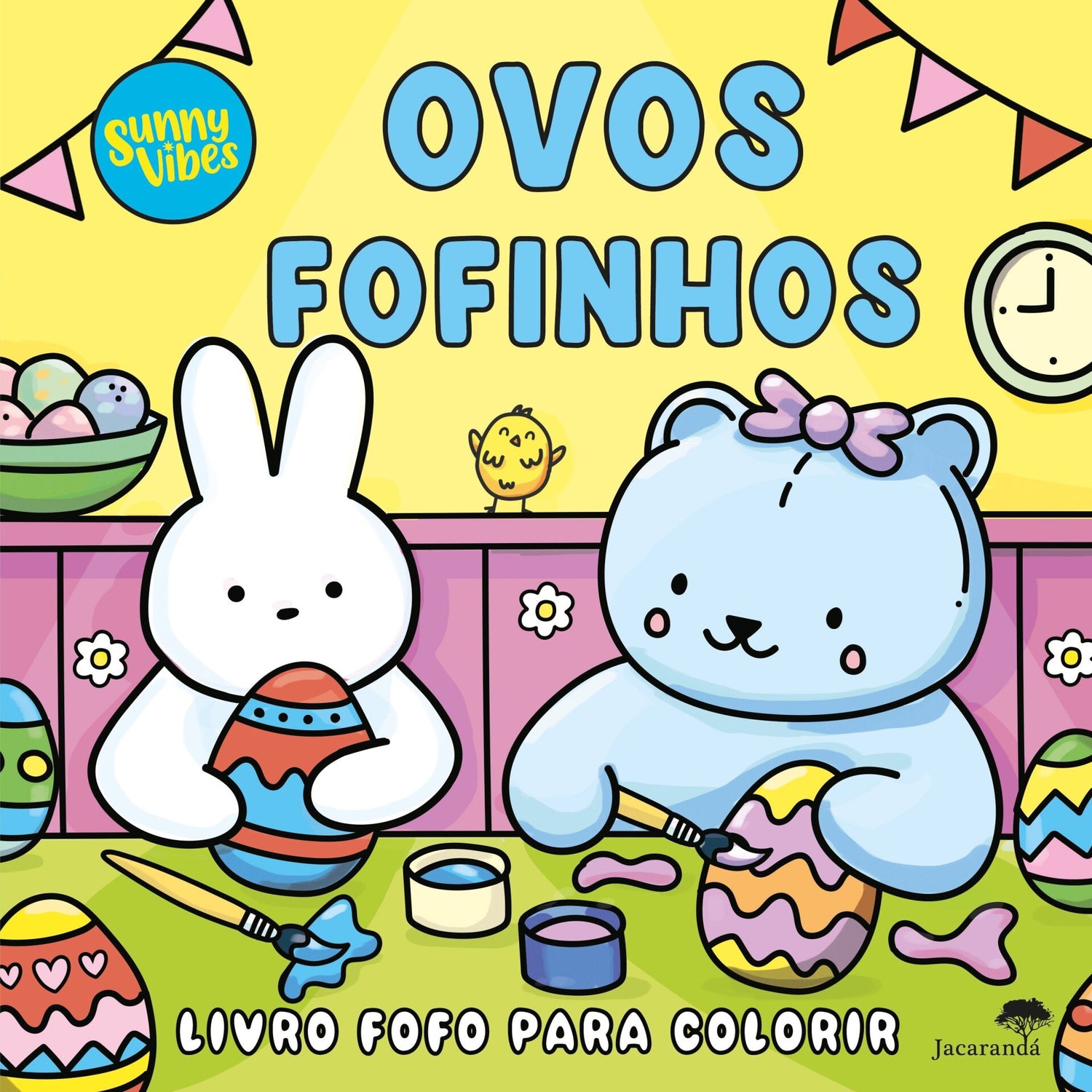 Ovos Fofinhos Livro Fofo para Colorir
