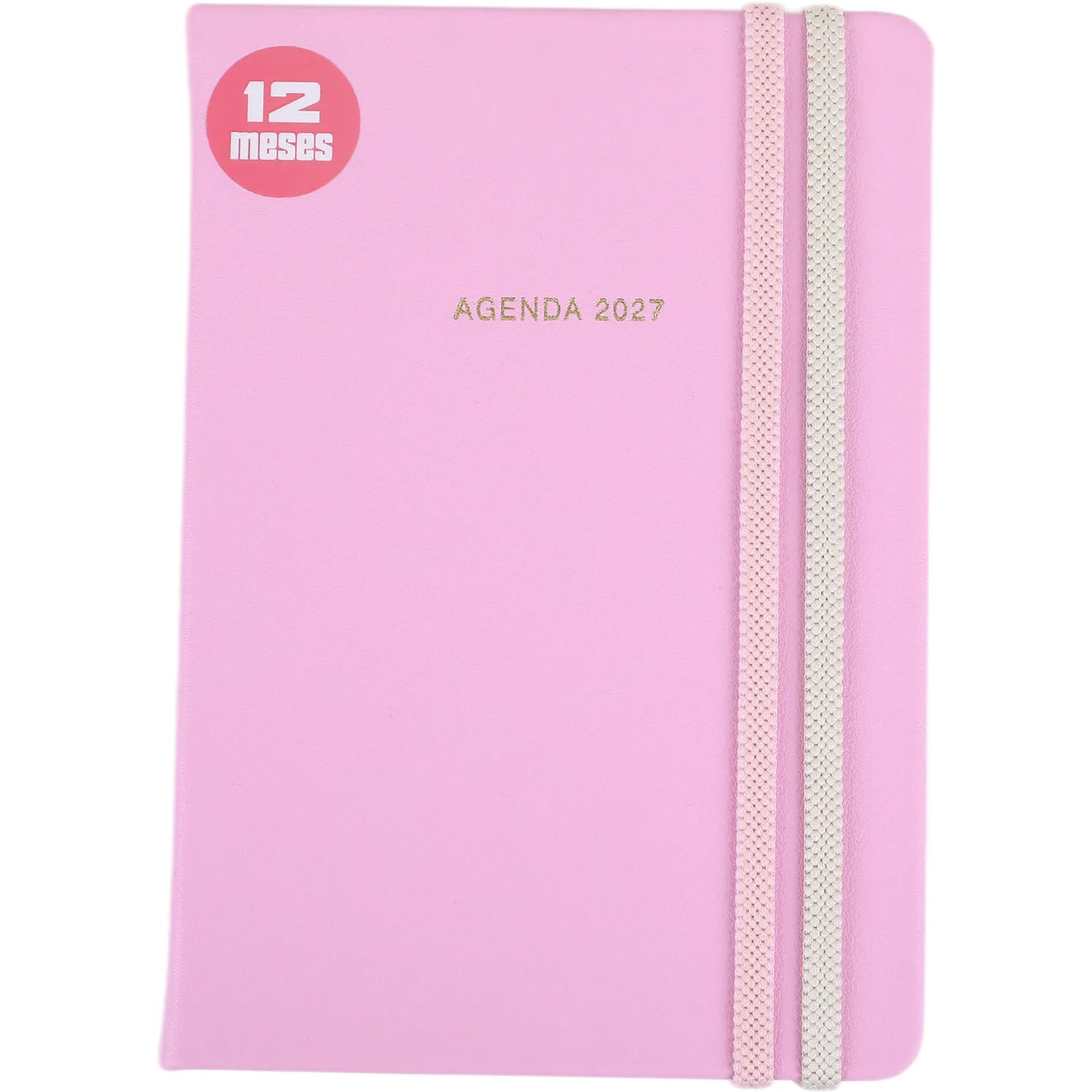Agenda A5 2027 12 Meses Semanal Calm (várias opções) Note!