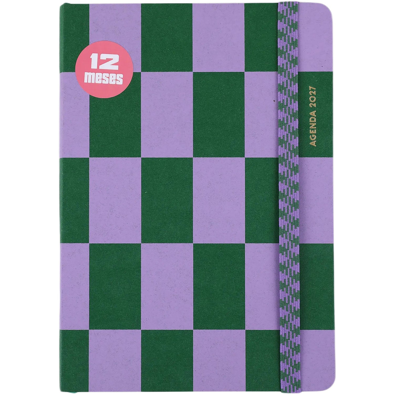 Agenda A5 2027 12 Meses Semanal Chess (várias opções) Note!