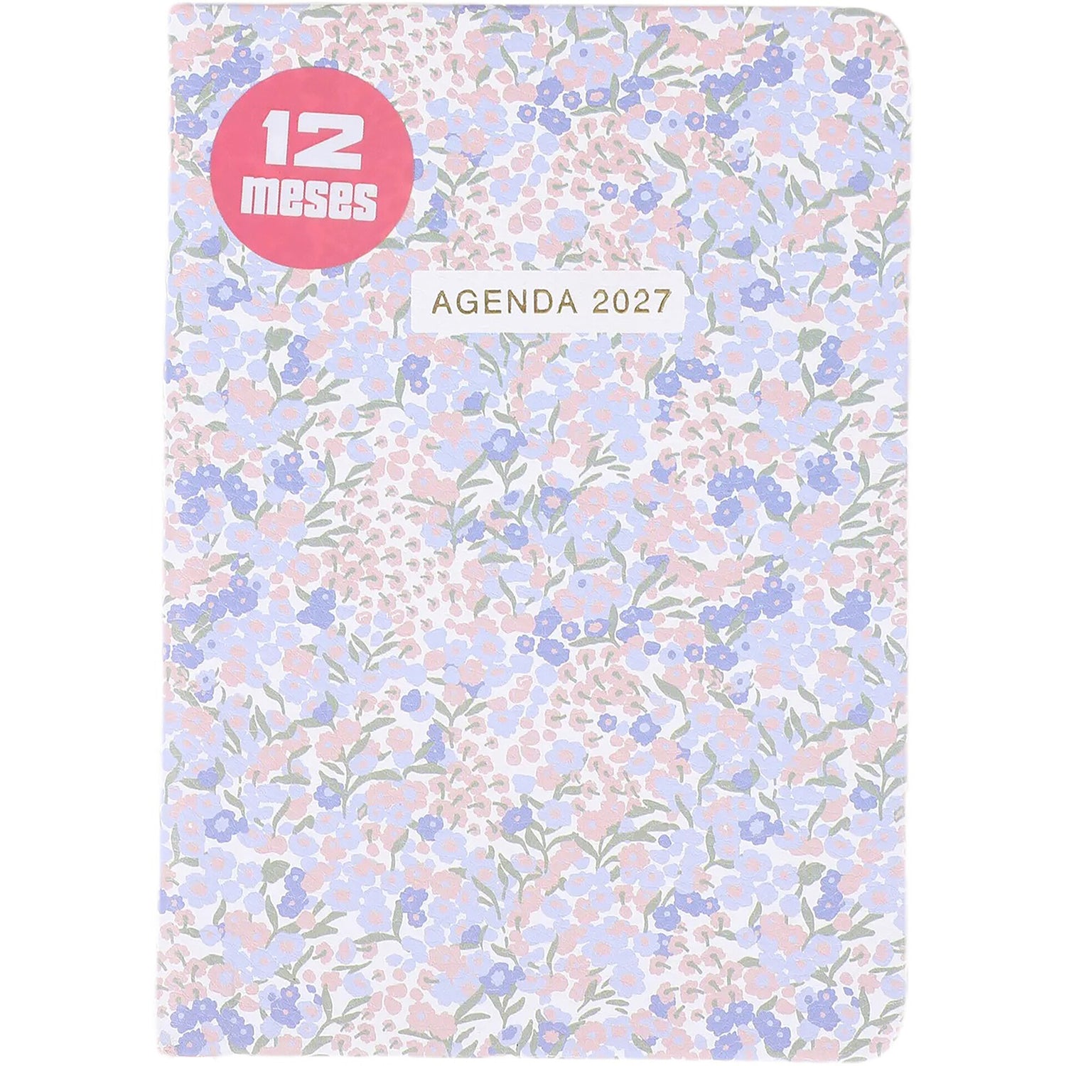 Agenda A6 2027 12 Meses Semanal Mini Flowers (várias opções) Note!