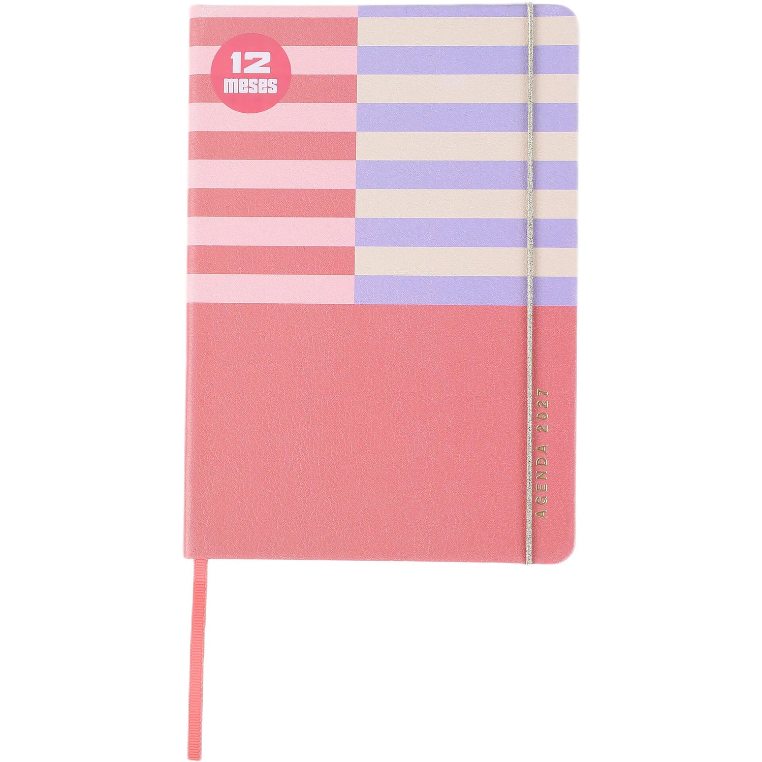 Agenda A5 2027 12 Meses Semanal Geometric (várias opções) Note!