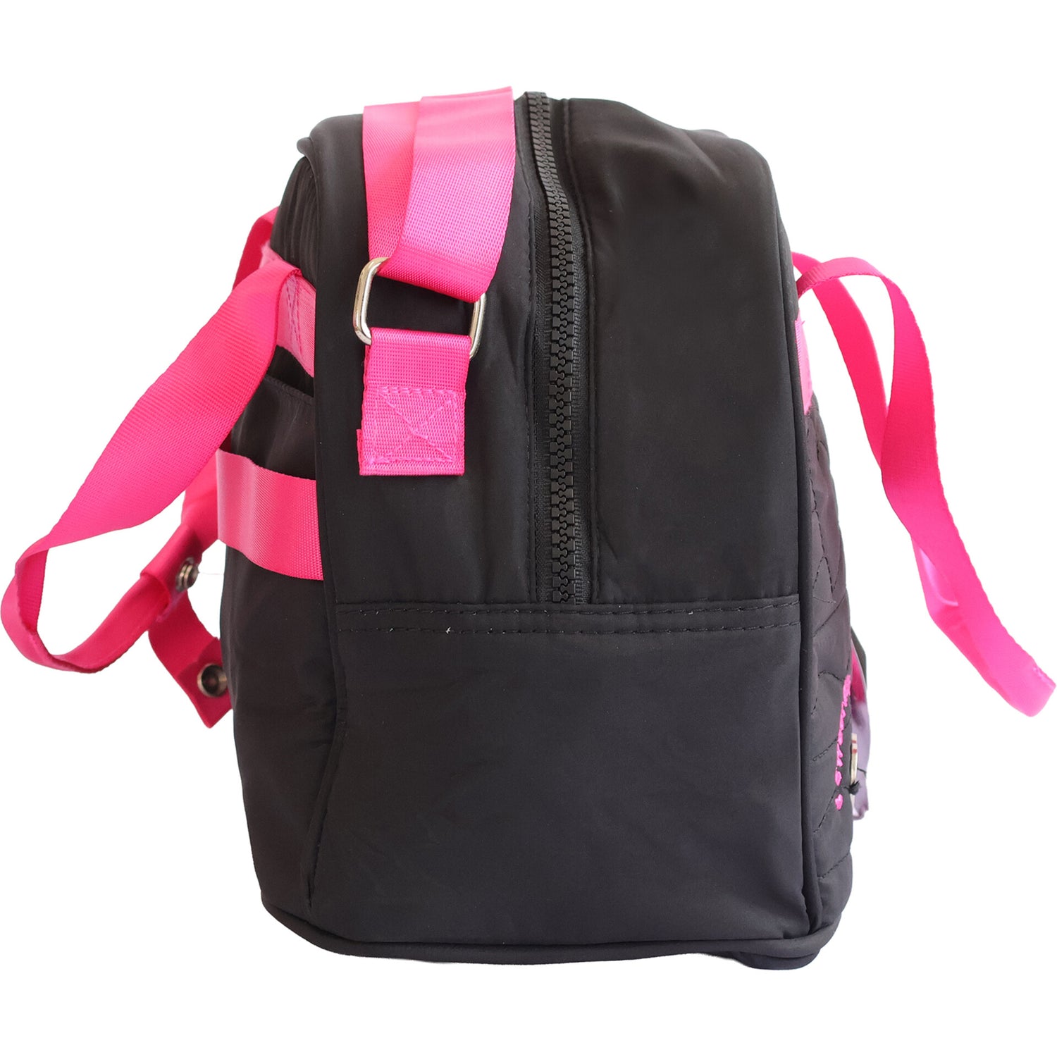 Saco Lanche Corações Preto Rebecca Bonbon