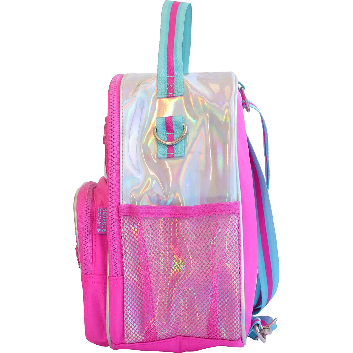 Saco Lanche Holo Rosa Rebecca Bonbon