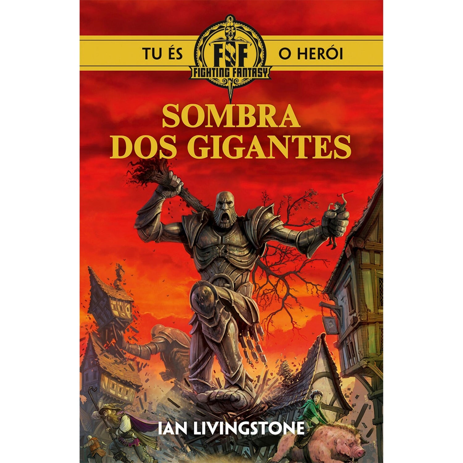 Sombra Dos Gigantes de Ian Livingstone