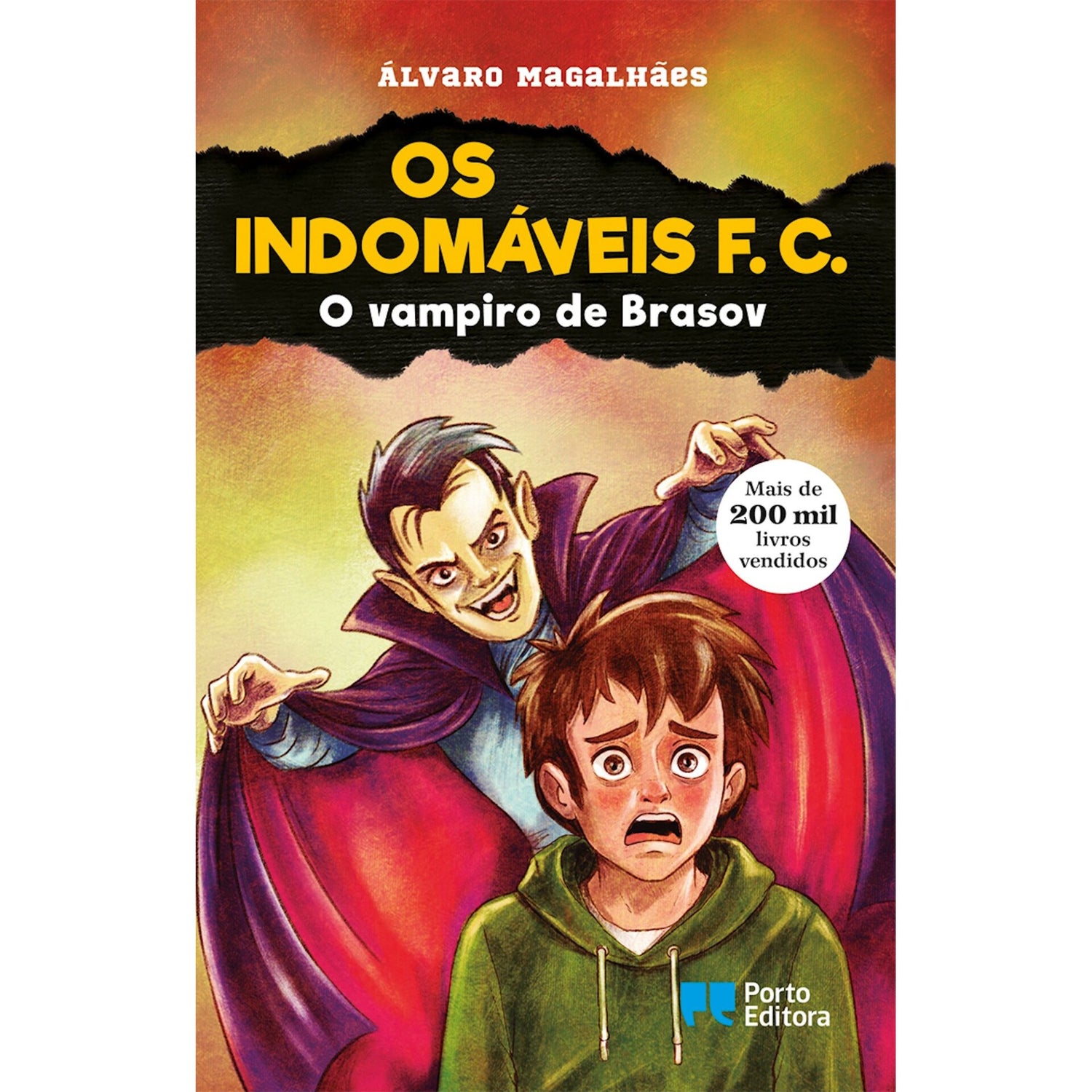 Os Indomáveis F. C. - O Vampiro De Brasov de Álvaro Magalhães