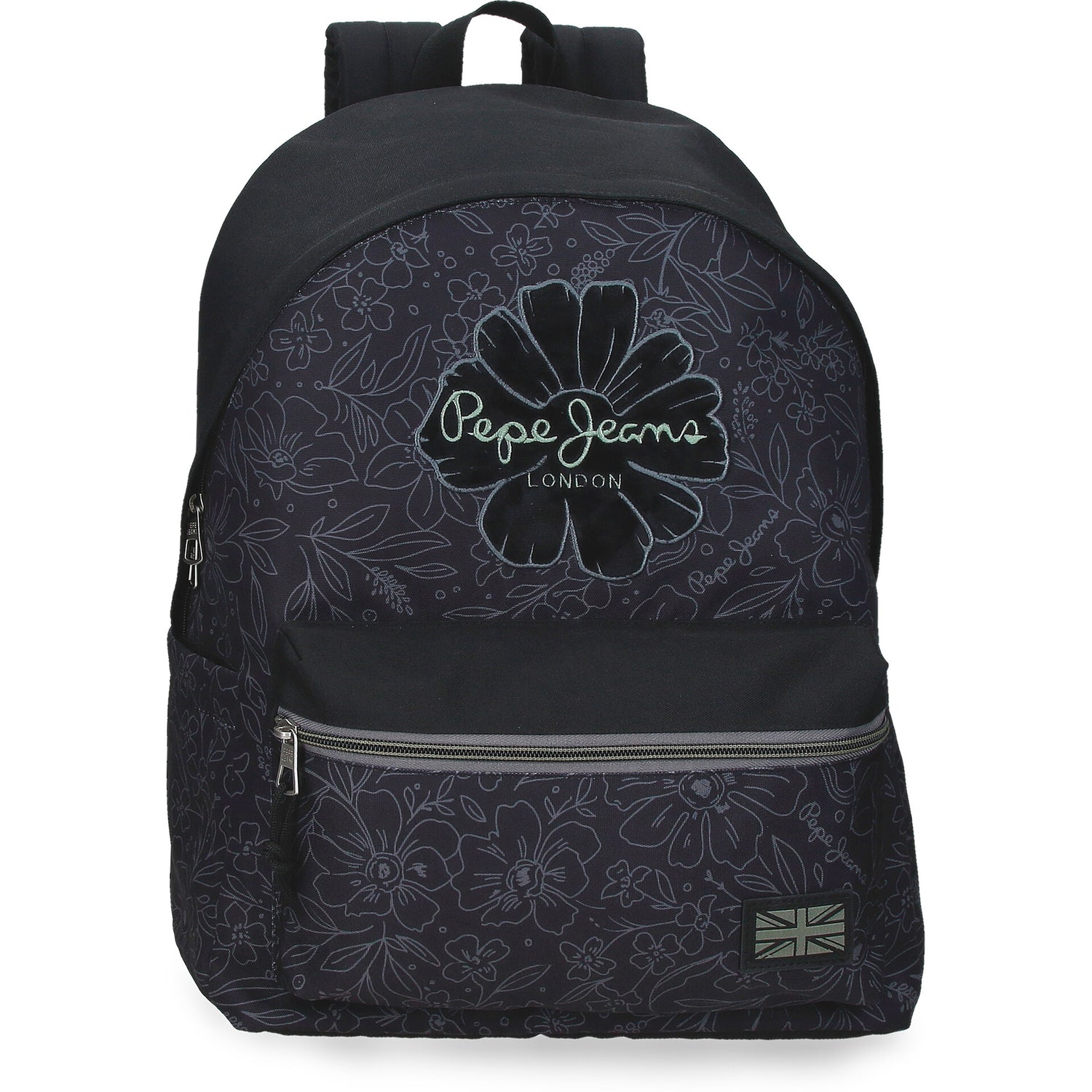 Mochila Dupla 40 Centímetros Mia Rosa Claro Pepe Jeans