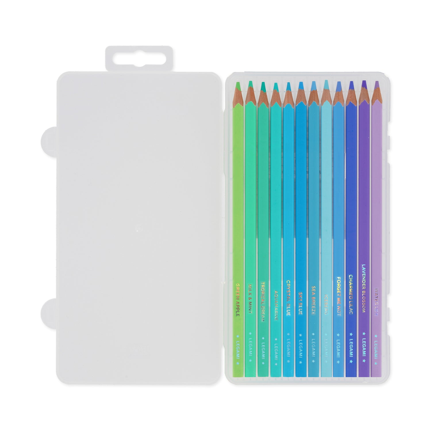 Conjunto 12 Lápis Cor Live Colourfully-Ocean