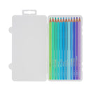 Conjunto 12 Lápis Cor Live Colourfully-Ocean