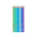 Conjunto 12 Lápis Cor Live Colourfully-Ocean