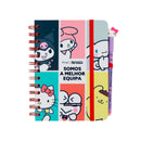 Conjunto Agenda Sem 2026-27 + 3 Bo-Bo - Kitty