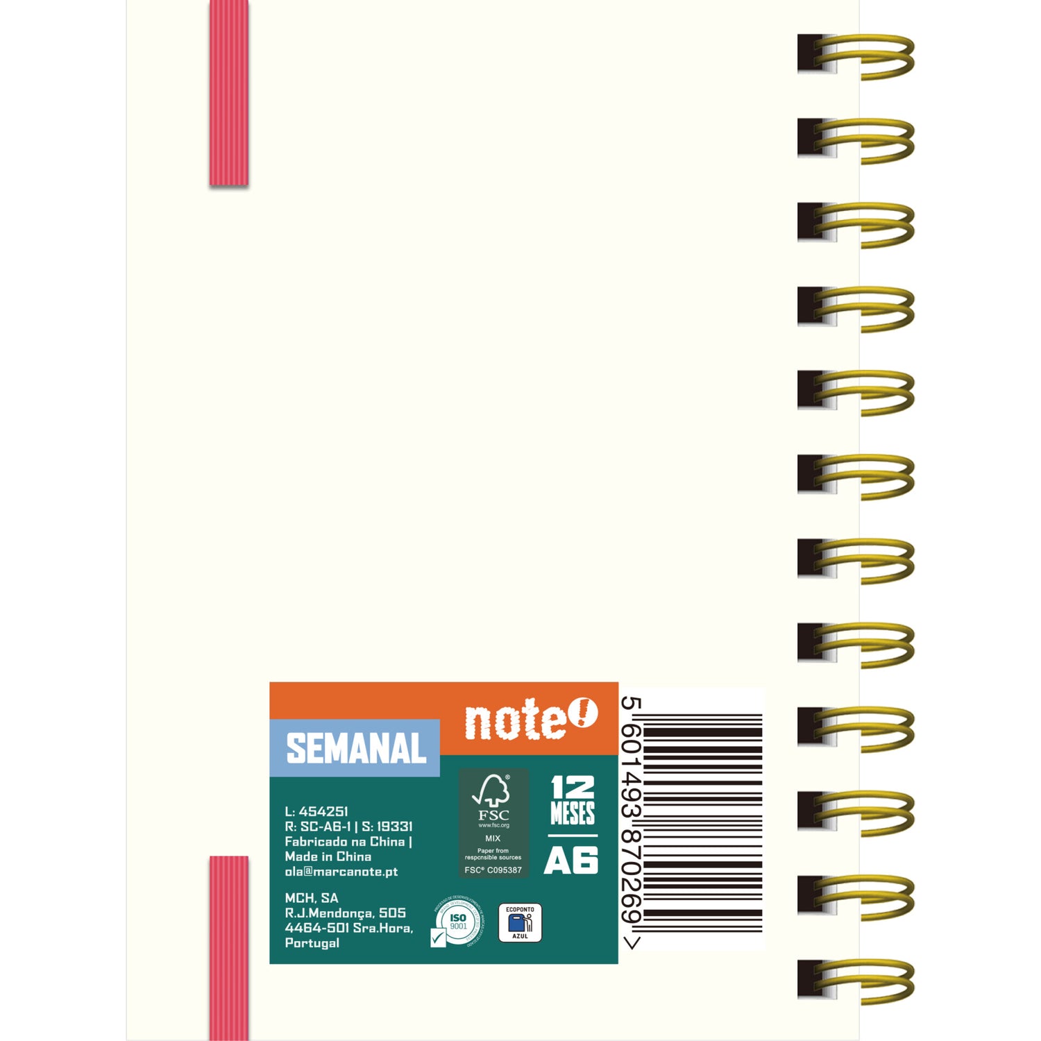 Agenda A6 2027 Esp 12 M Sem Petals Note!