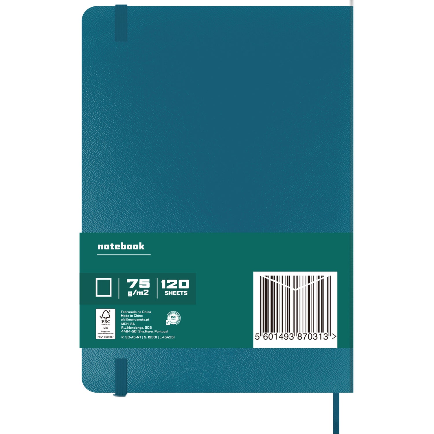 Caderno Agraf Formato A5 C.Dura Com Elast L 120 F Note