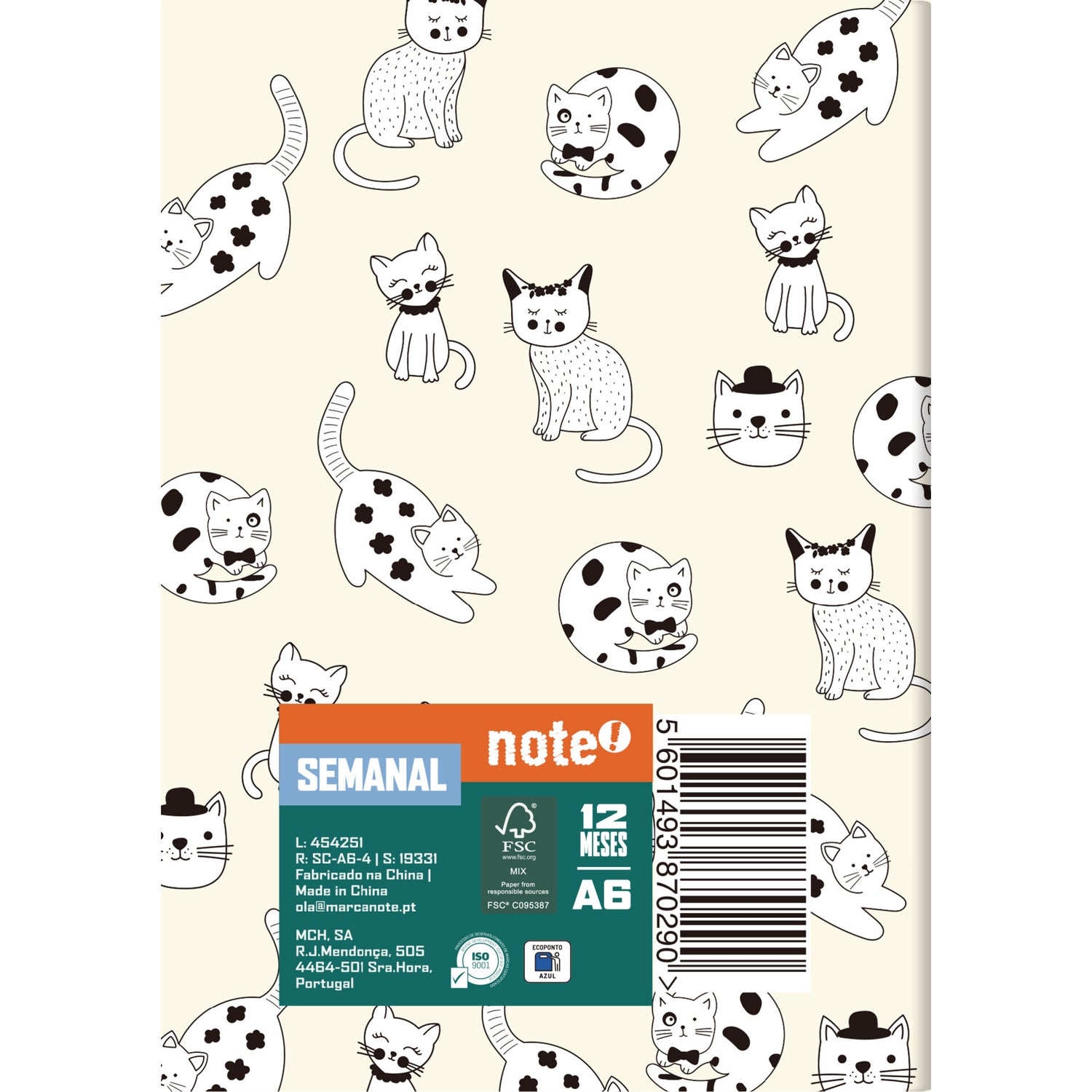 Agenda A6 2027 12 M Sem Petals & Paws