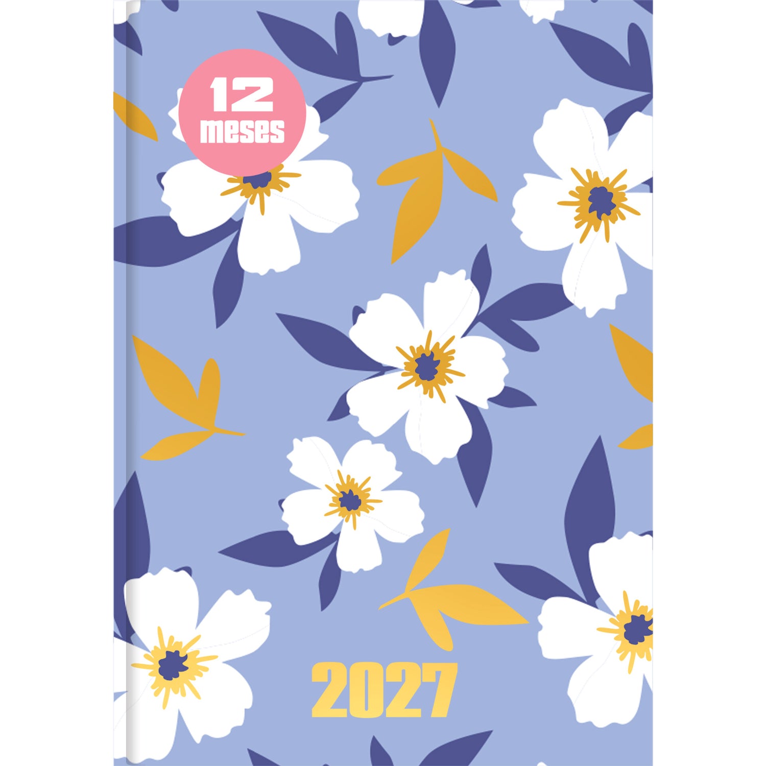 Agenda A6 2027 12 Meses Semanal Petals & Paws (várias opções) Note!