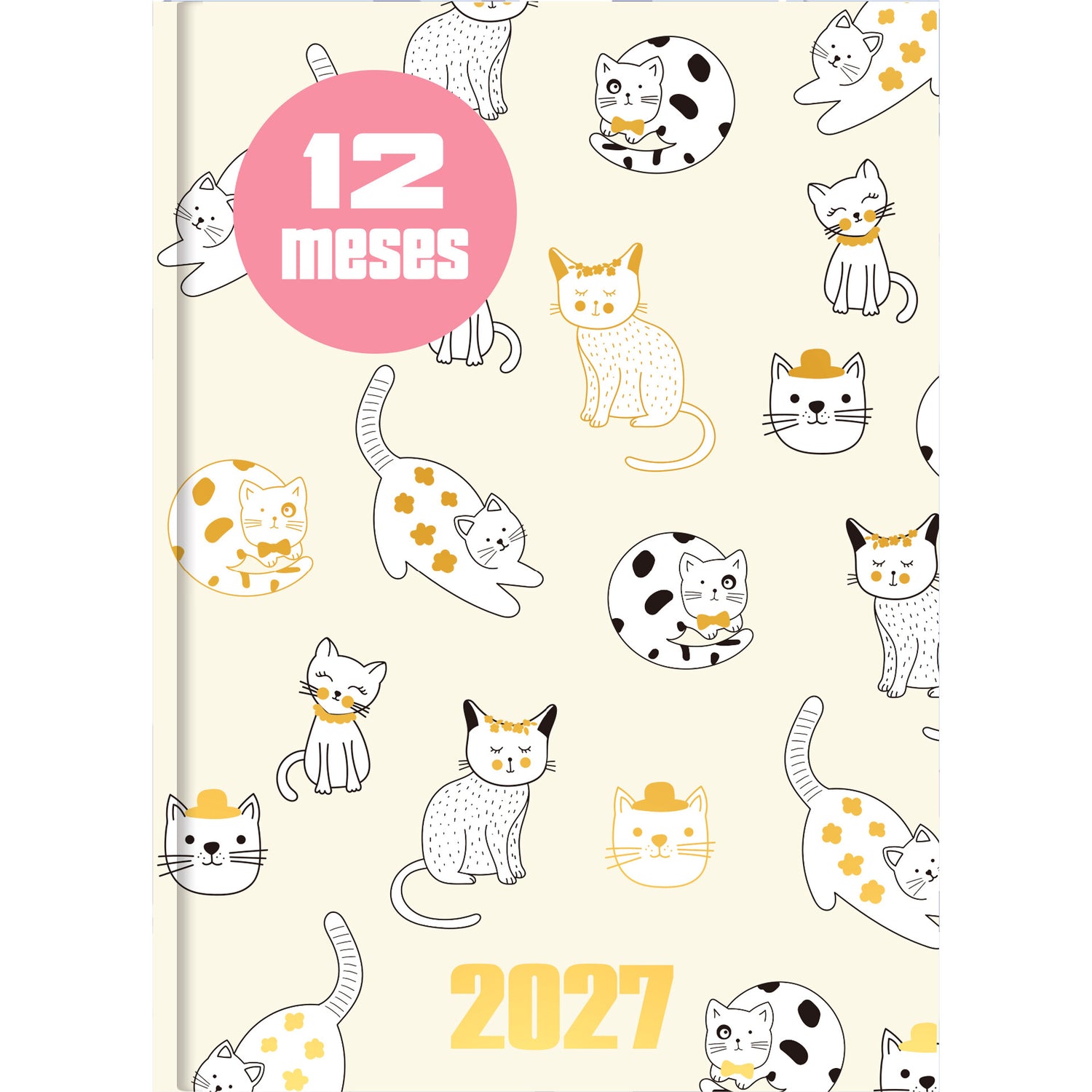 Agenda A7 2027 12 M Sem Petals & Paws Not