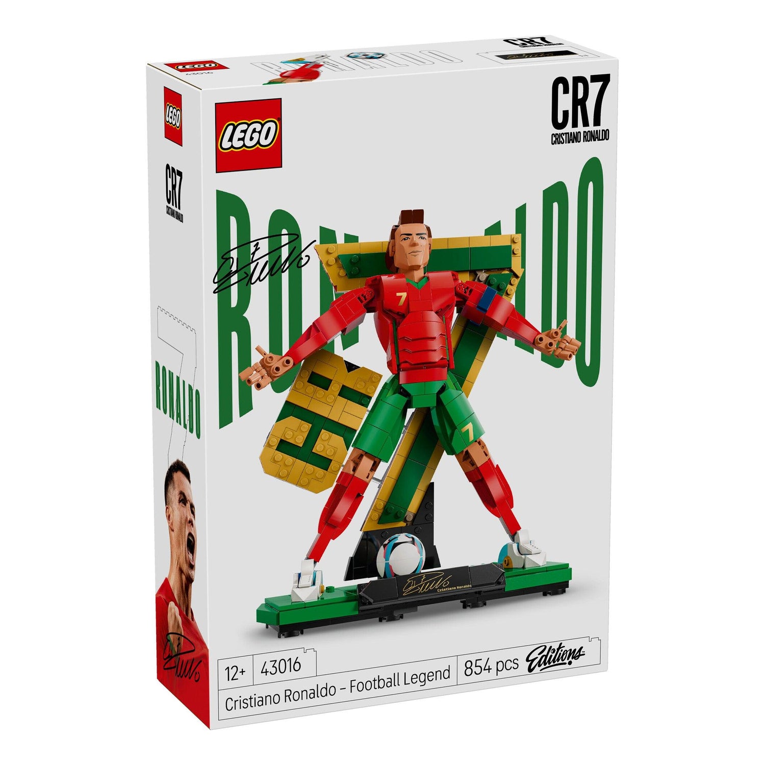 LEGO - Cristiano Ronaldo – Lenda do Futebol - 43016