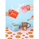 Caneca Vidro - Cool. Calm. Caffeinated.