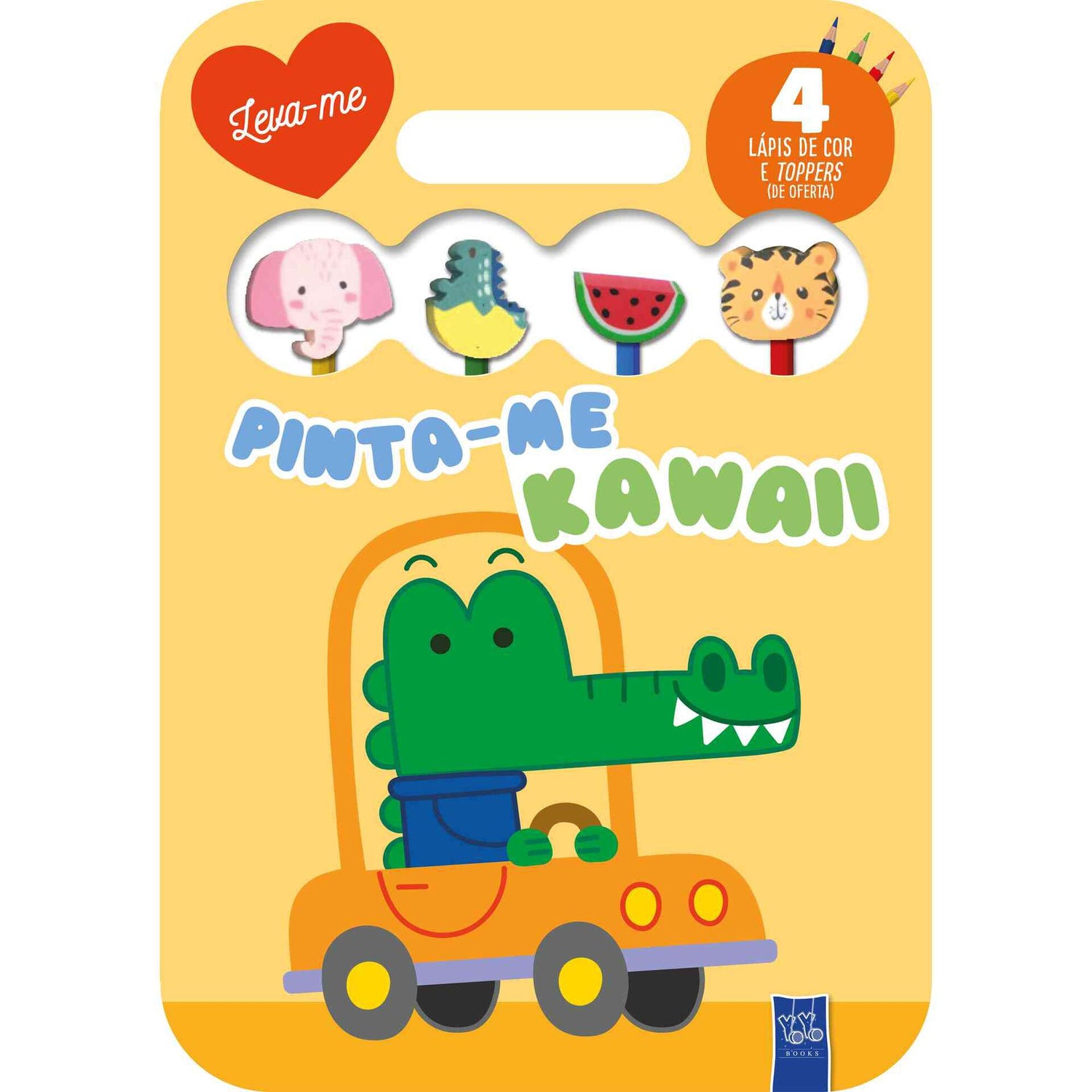 Leva-me Pinta-me Kawaii - Crocodilo