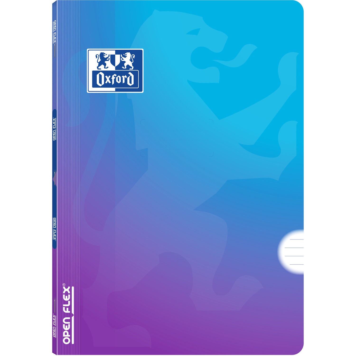 Caderno Agrafado Openflex Gradiant A4 Pautado com Quadro Branco (várias opções) Oxford