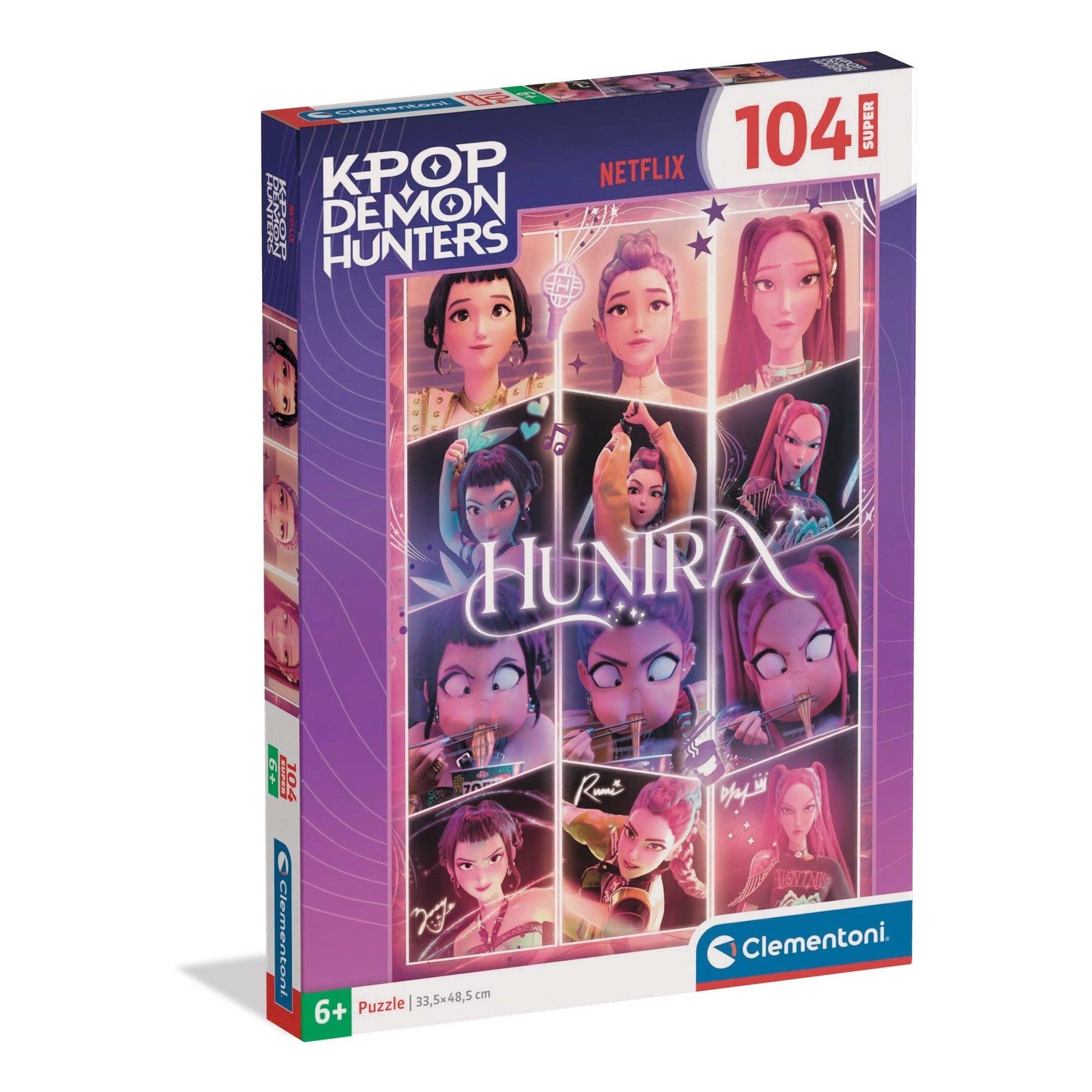 K-Pop - Puzzle 104 Peças K-Pop Demon Hunters 2