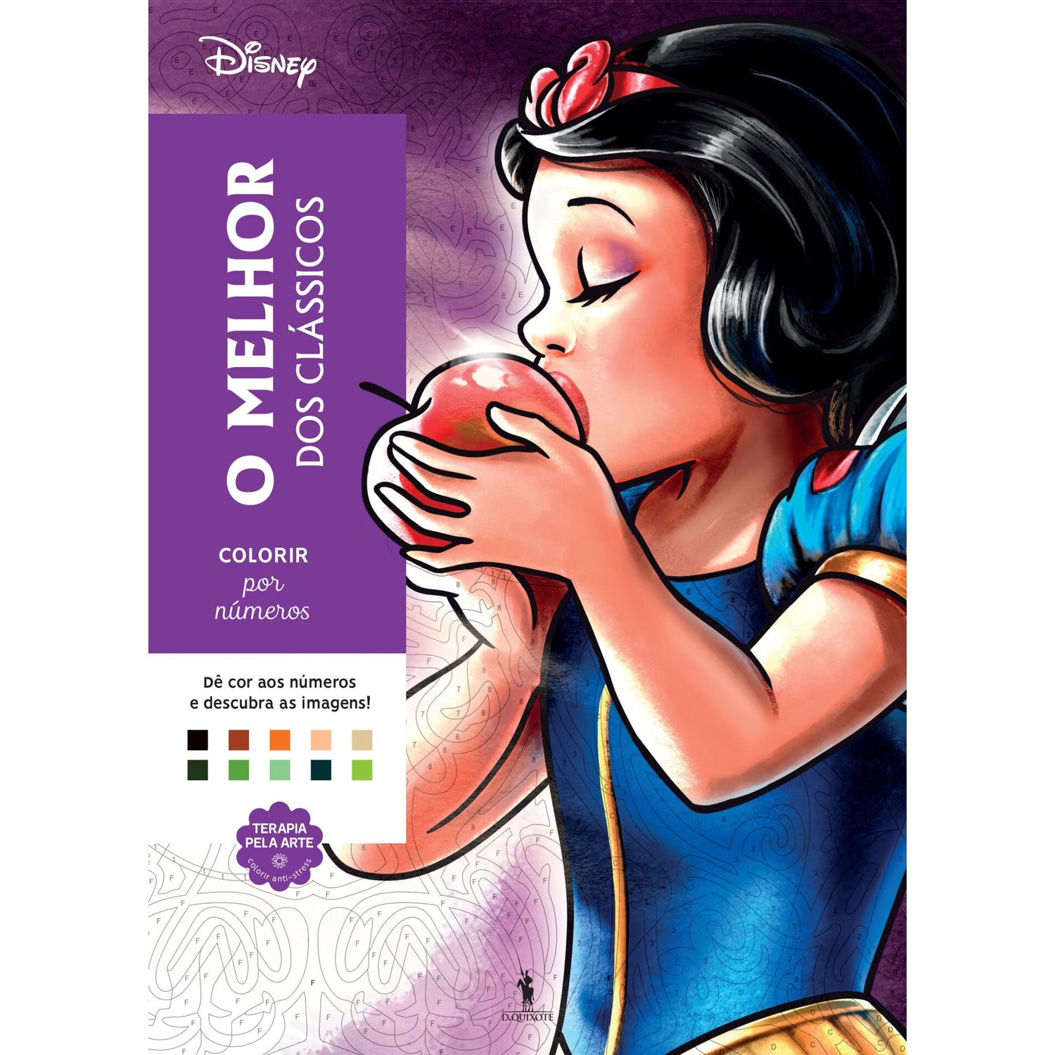 Colorir Por Números: O Melhor Dos Clássicos de Disney