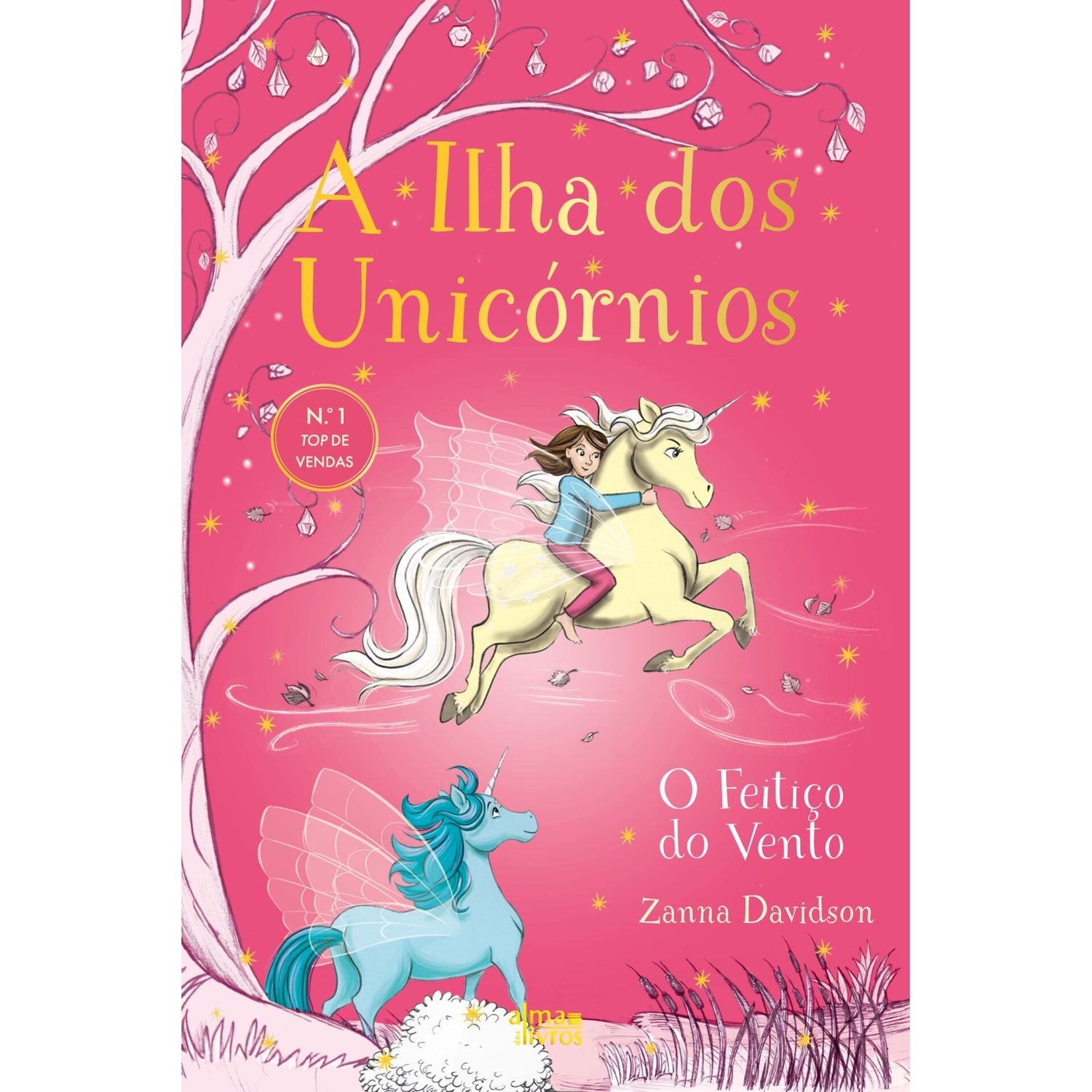A Ilha Dos Unicórnios N.º 3 - O Feitiço Do Vento de Zanna Davidson