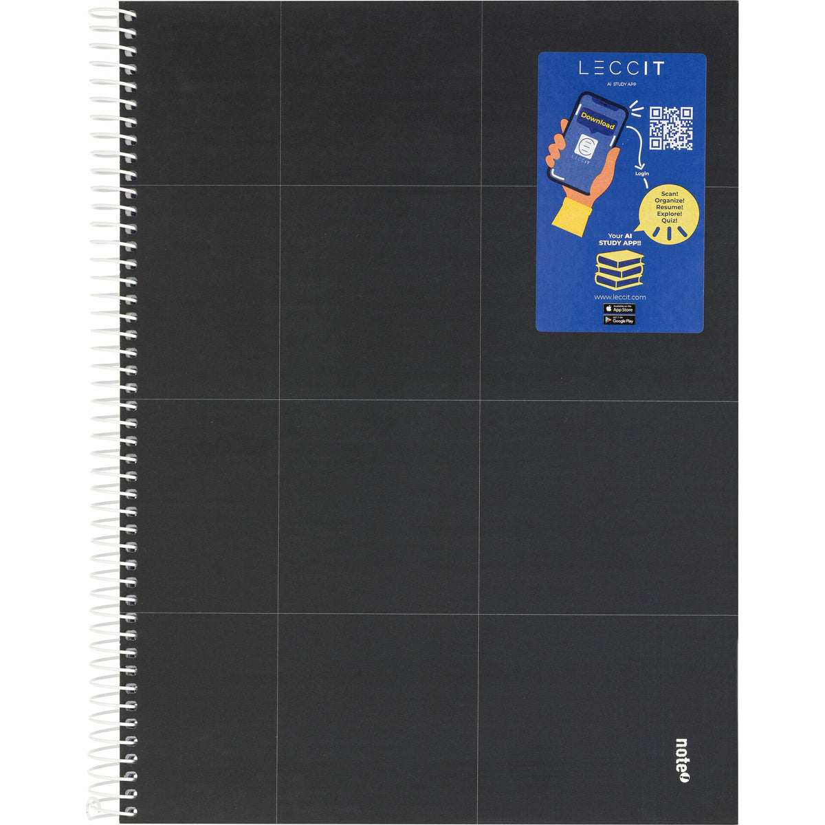Caderno Espiral Formato A4 Cdura Q 80 F 90 G Pure Leccit