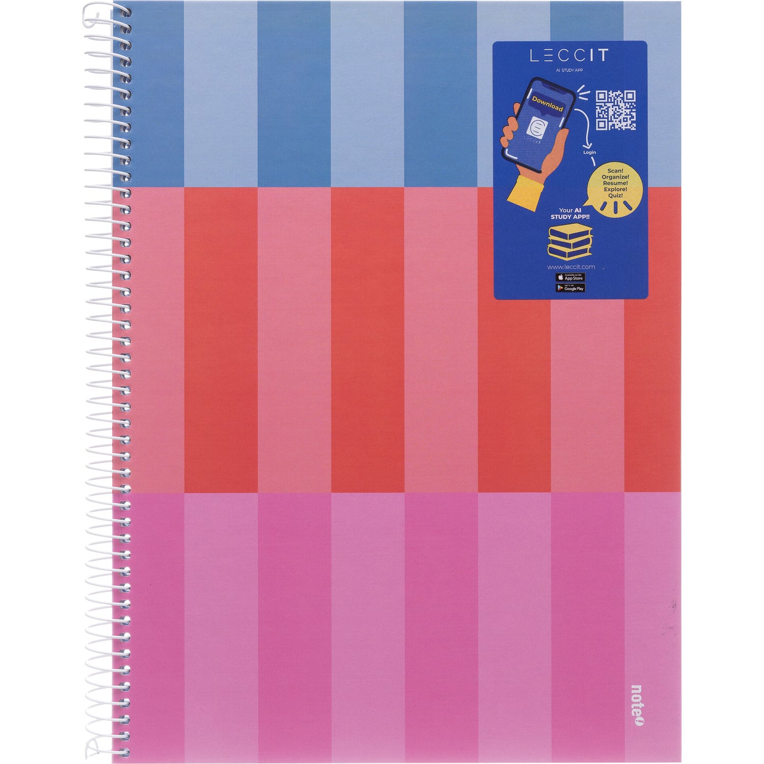 Caderno Espiral Formato A4 Cdura P 80 F 90 G Dynami Leccit