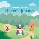 Conjunto 3 Canetas de Apagar - Fur Ever Friends