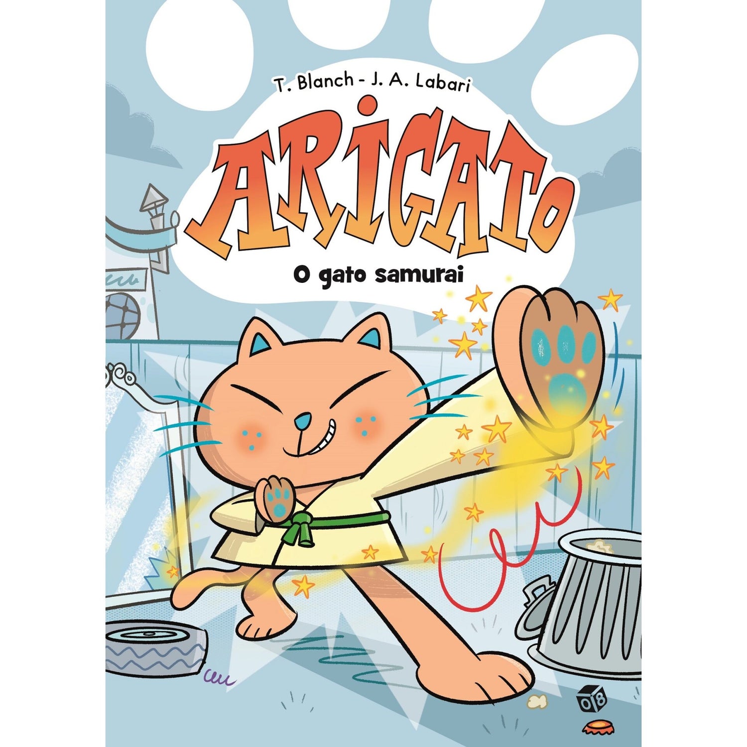 Arigato - O Gato Samurai de Teresa Blanch