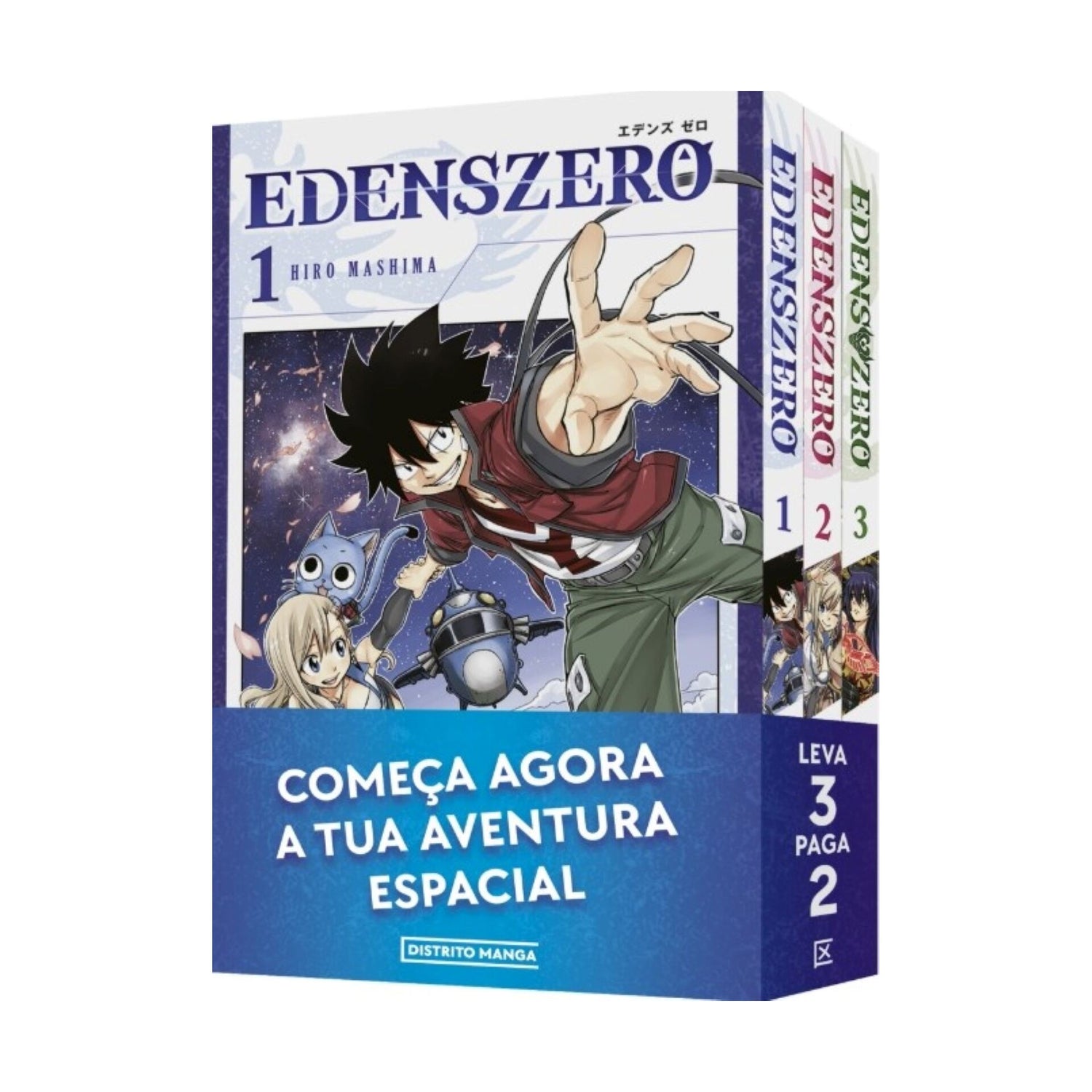 Pack Edens Zero (1, 2 E 3) de Hiro Mashima