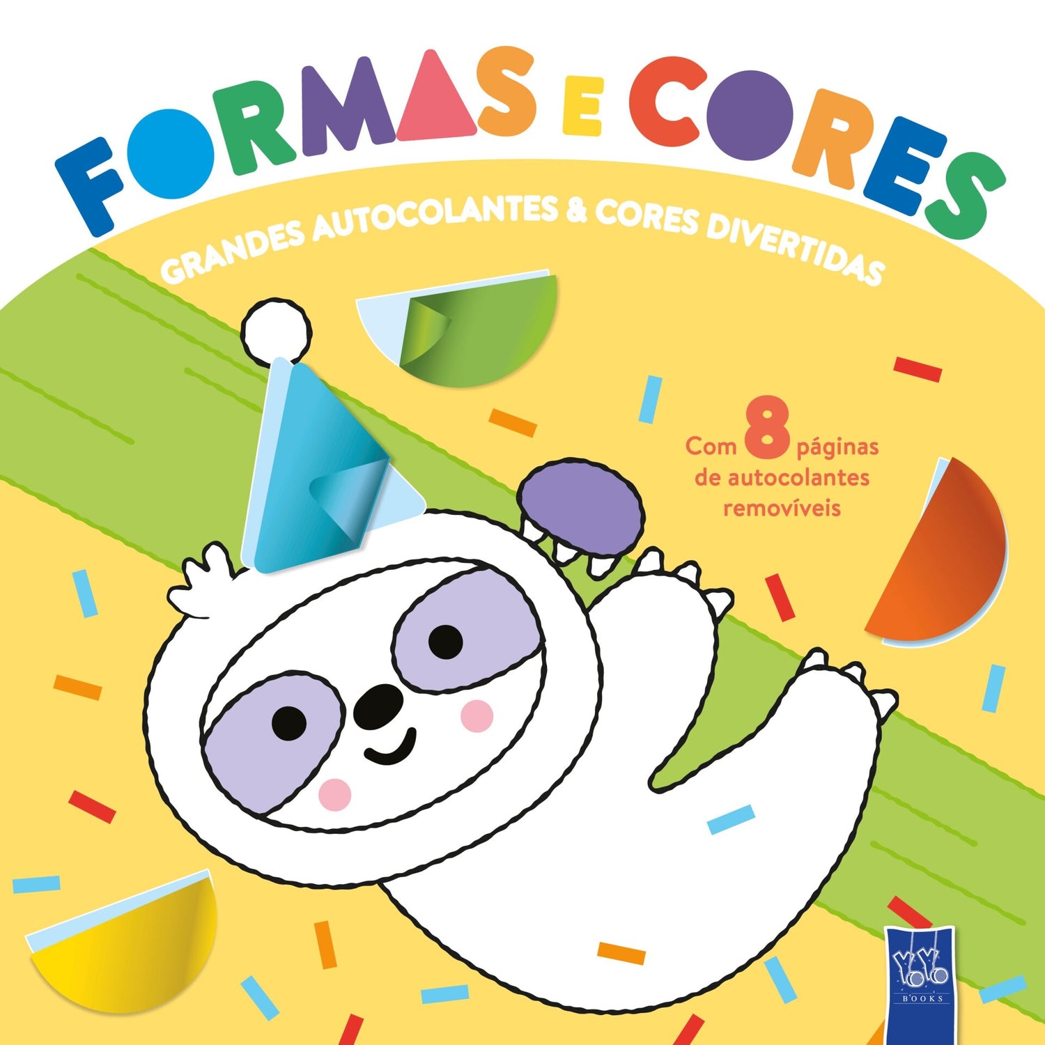 Formas E Cores - Amarelo de Yoyo Books