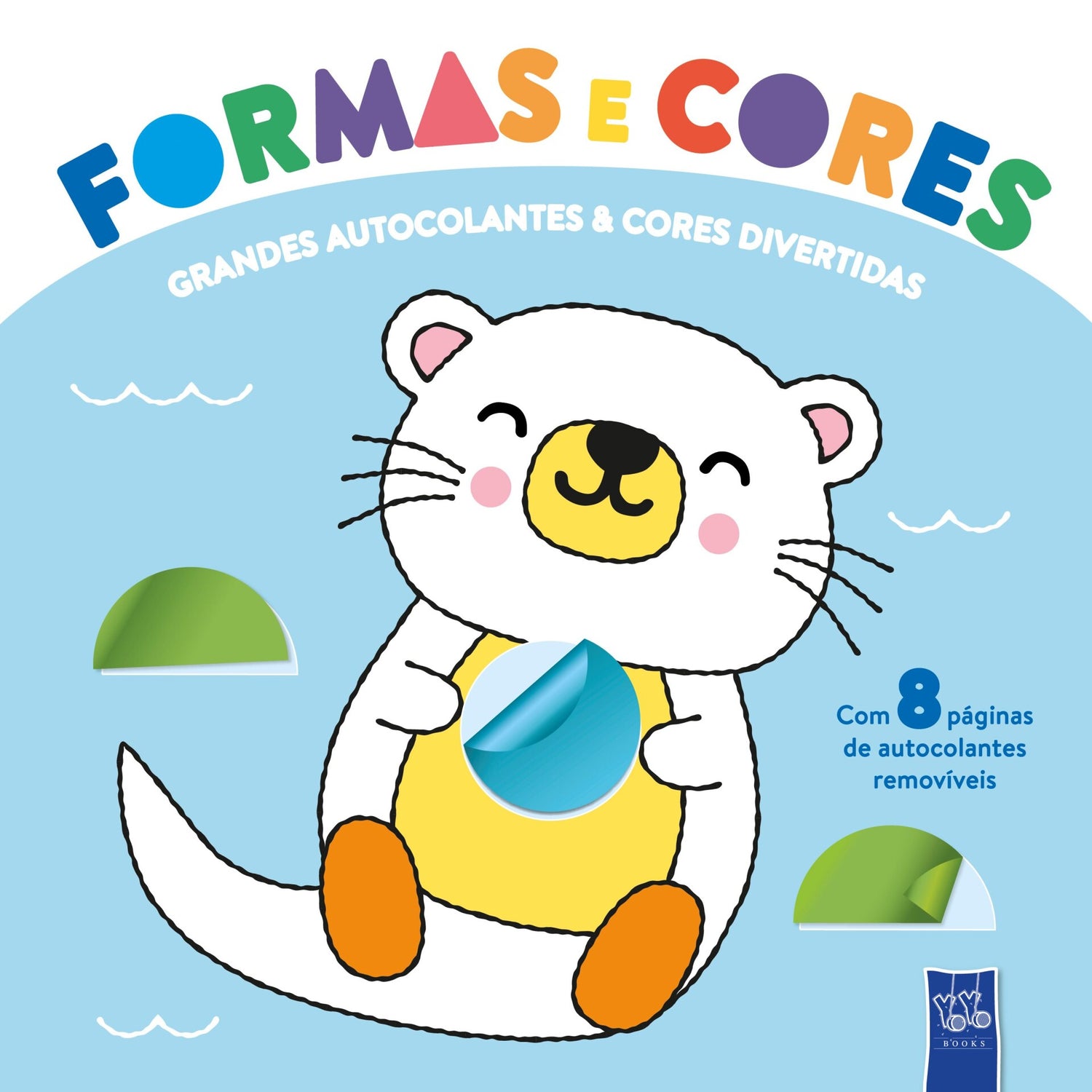 Formas E Cores - Azul de Yoyo Books