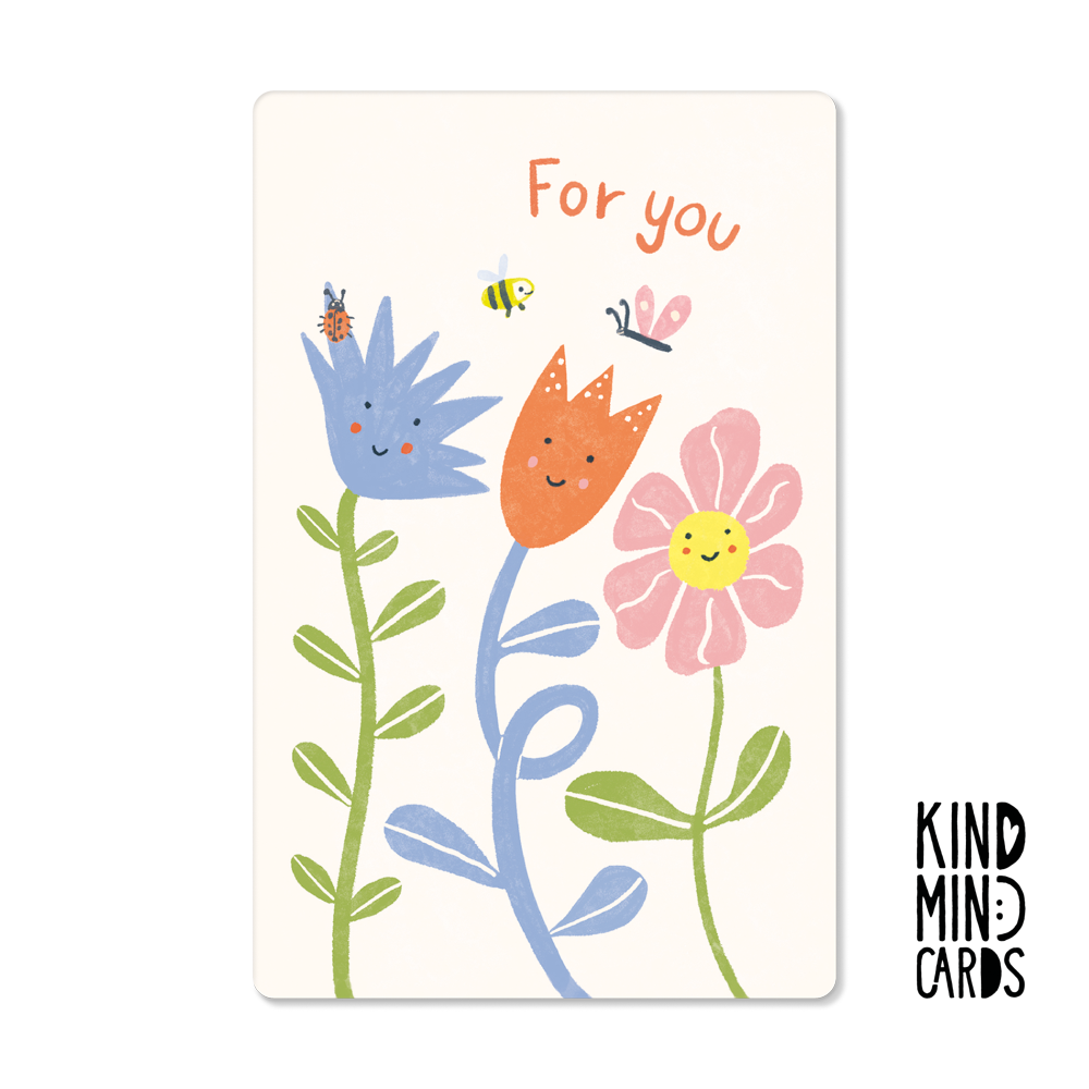 Postal - For You (Flowers)