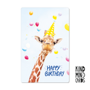 Postal - Happy Birthday (Giraffe)