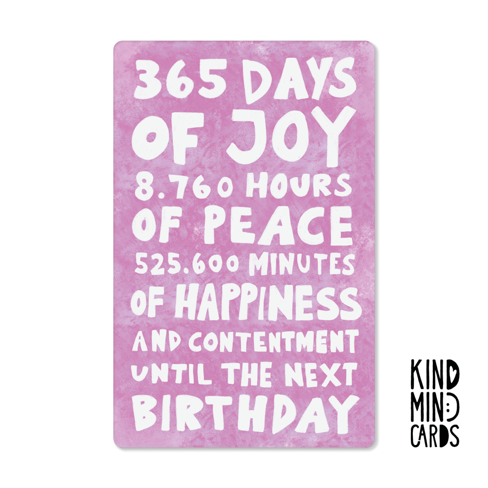 Postal - Until The Next Birthday