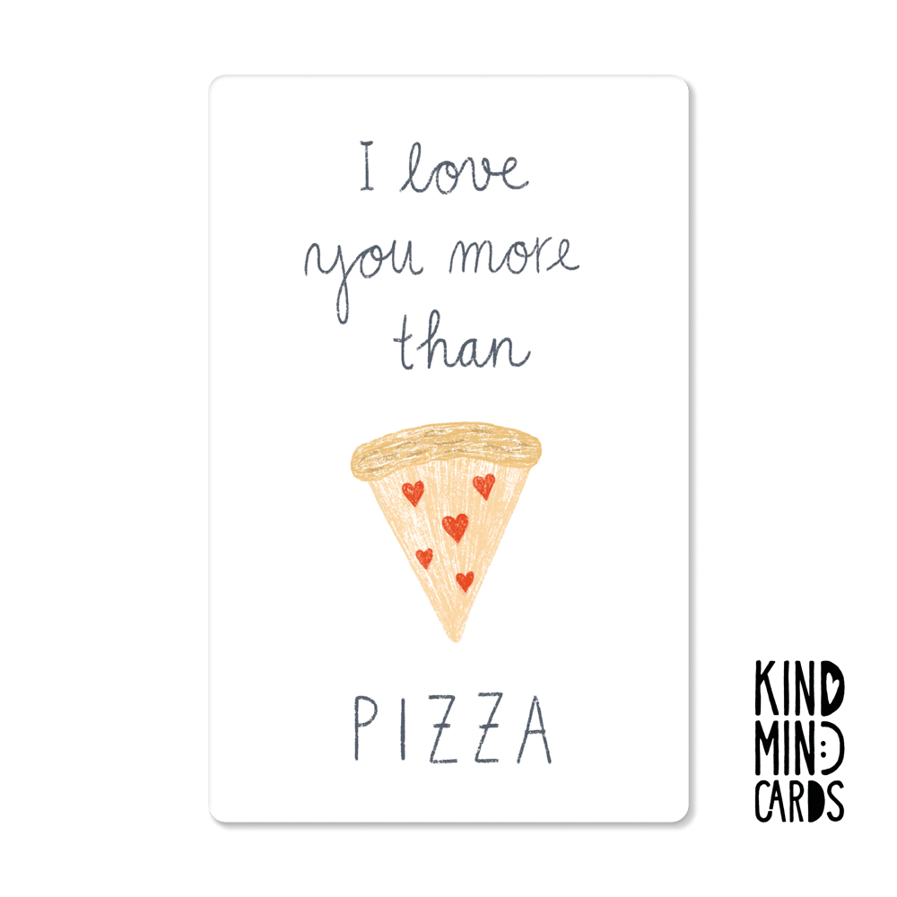 Postal - I Love You More Than Pizza
