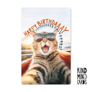 Postal - Happy Birthdaaay (Cat)
