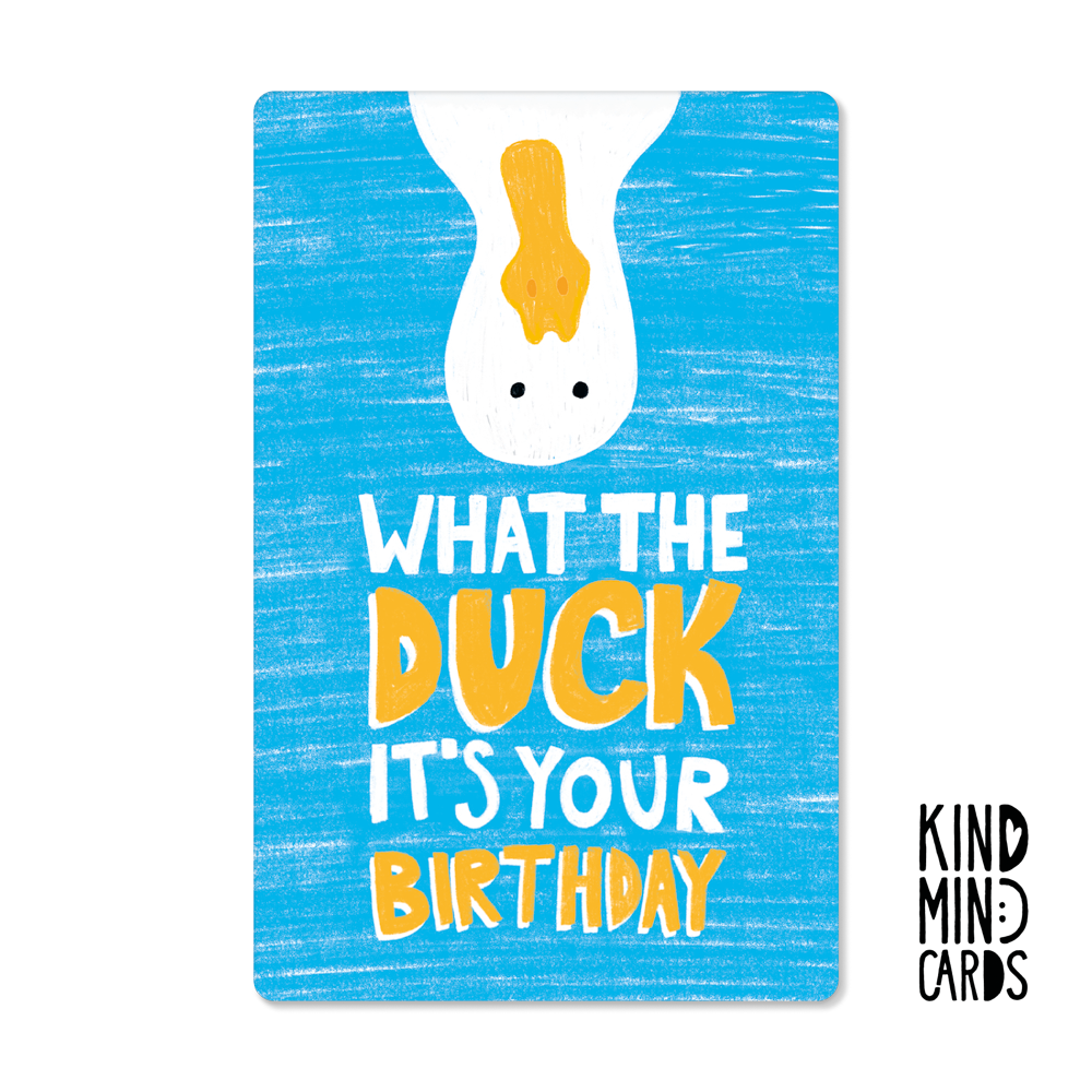 Postal-What The Duck, It's Your Birthday
