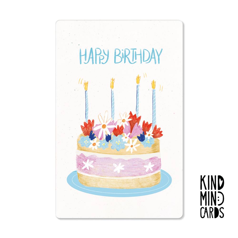 Postal - Happy Birthday (Cake)
