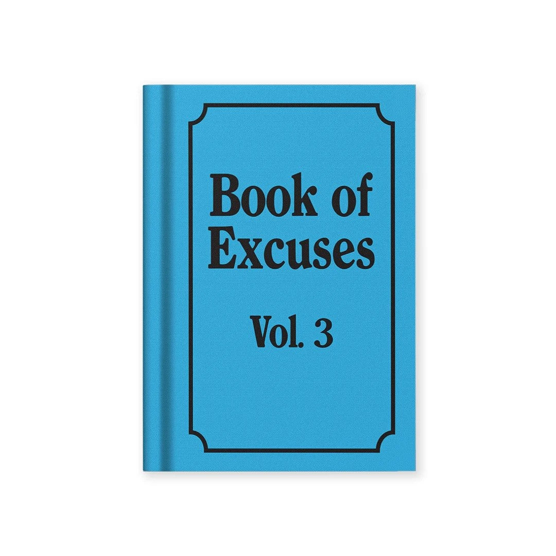 Caderno A7 - Book Of Excuses