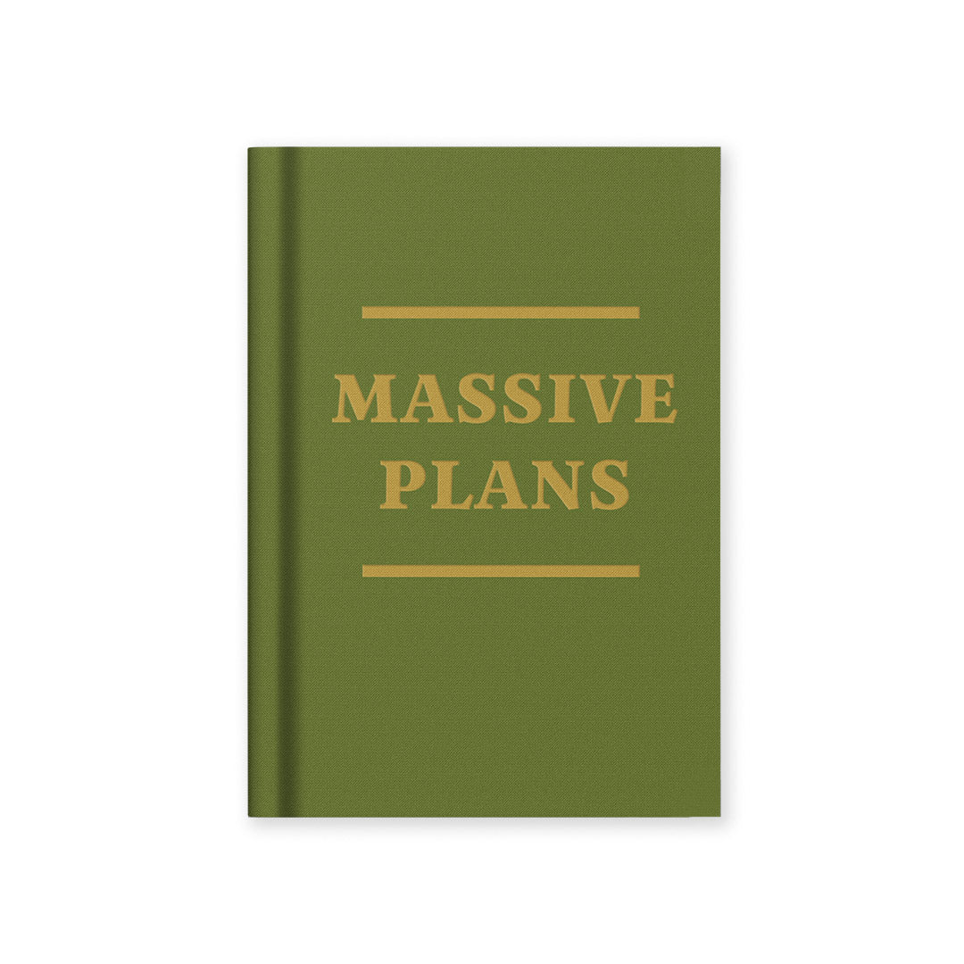 Caderno A7 - Massive Plans