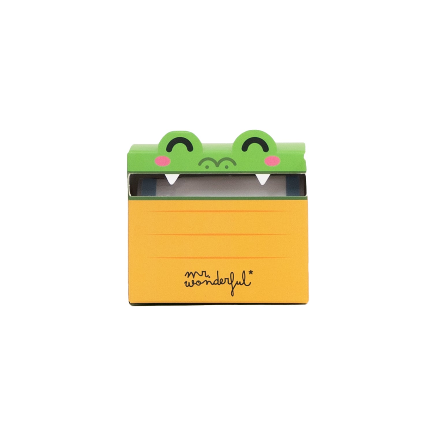 Dispensador Sticky Notes - Crocodilo