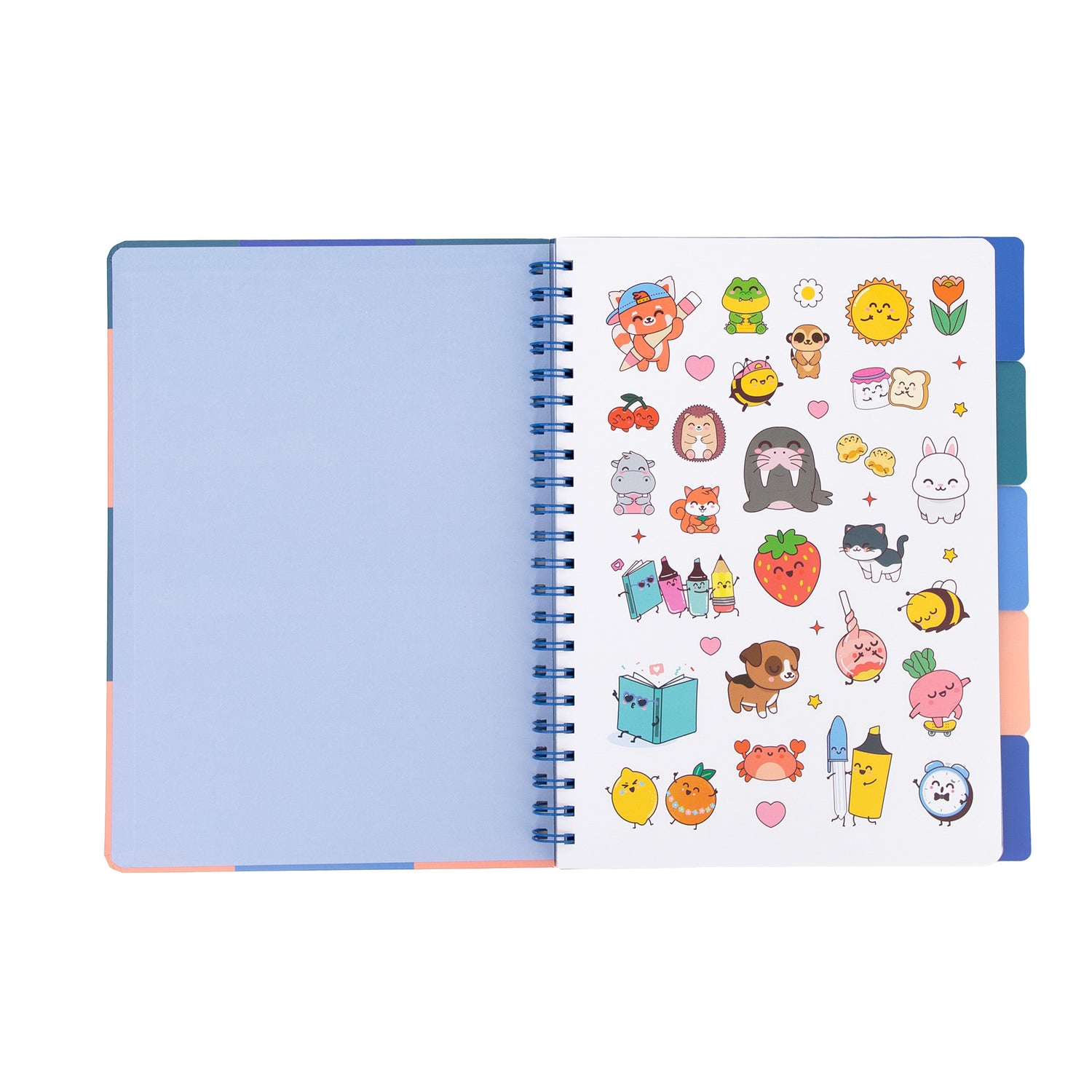 Caderno Formato A4 Com Separadores - Slay All Day