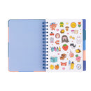 Caderno Formato A5 Com Separadores - Slay All Day