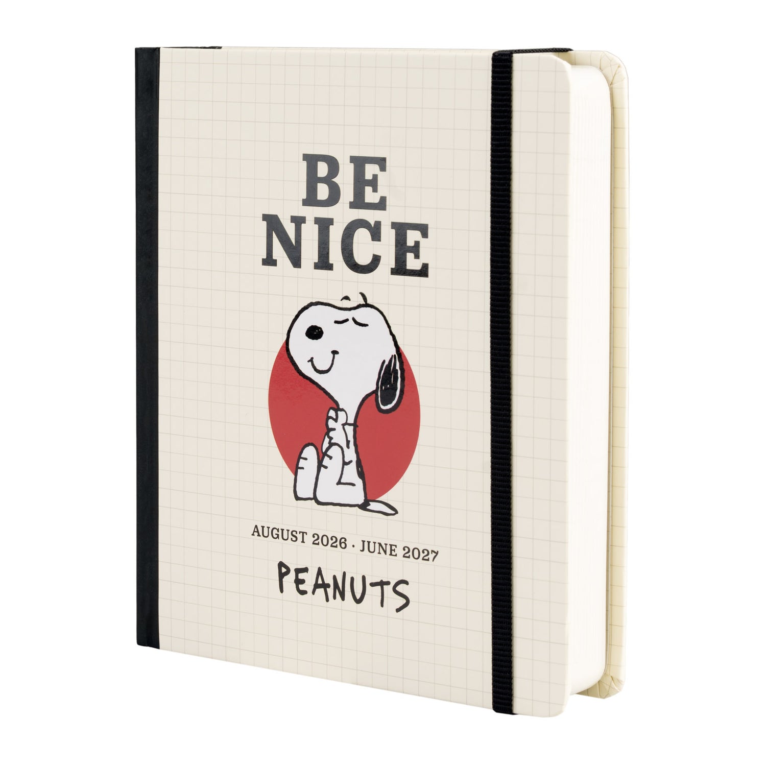Agenda Diária 2026-27 M - Snoopy Be Nice
