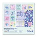 Calendário Parede 2027 30 X30 - Stitch