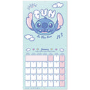 Calendário Parede 2027 30 X30 - Stitch