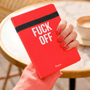 Caderno Formato A5 - Fuck Off
